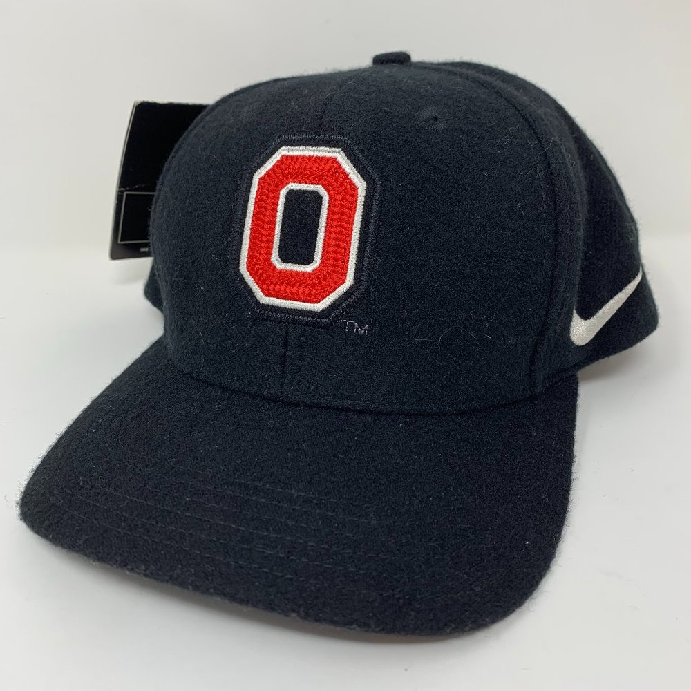 Ohio State Nike Hat, Wool/Acrylic Block O, VTG/NWT
